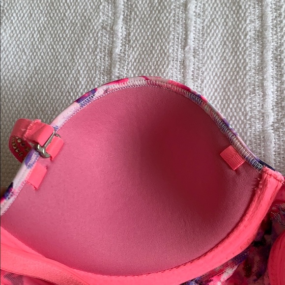 VS PINK Floral Bustier Bra - Picture 4 of 5